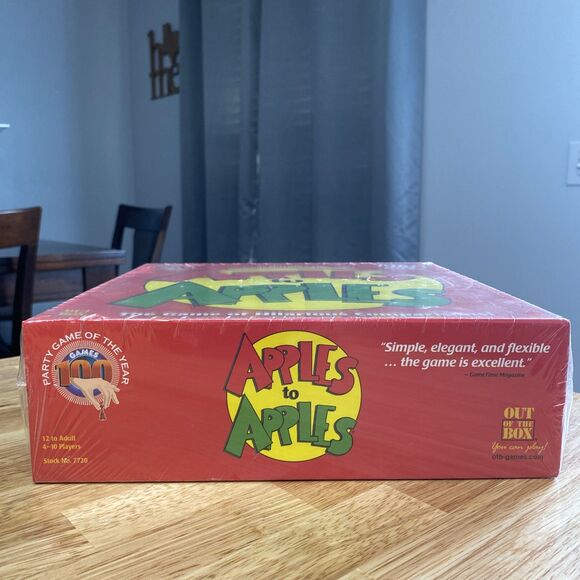 Apples to Apples Game Out Of The Box Party Box Brand New Sealed - Picture 5 of 8